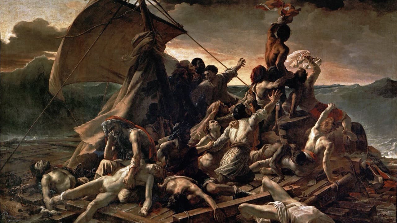 théodore géricault, the raft of the medusa, 1818. musée du louvre, paris.