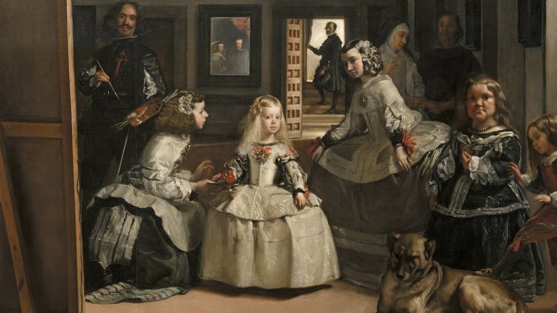 diego velázquez, las meninas, 1656. óleo sobre tela, 318 × 276 cm. museo nacional del prado, madrid.